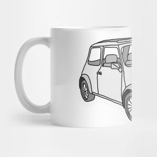 mini car Mug